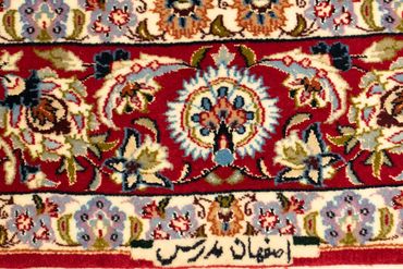 Tappeto Persero - Isfahan - Premio - 172 x 112 cm - blu chiaro