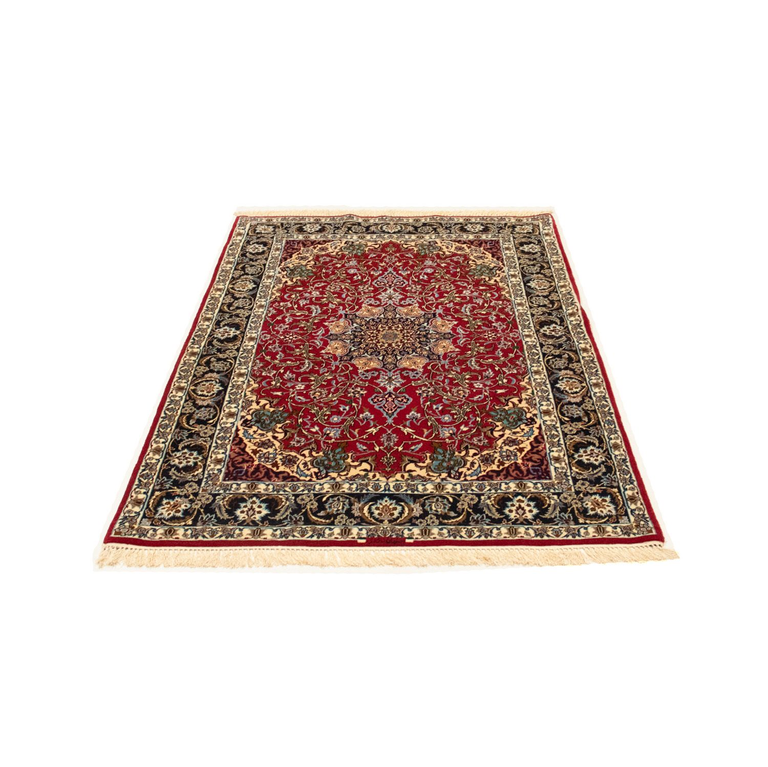 Tapis persan - Isfahan - Premium - 170 x 107 cm - rouge