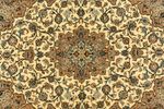 Alfombra persa - Ghom - 156 x 107 cm - beige