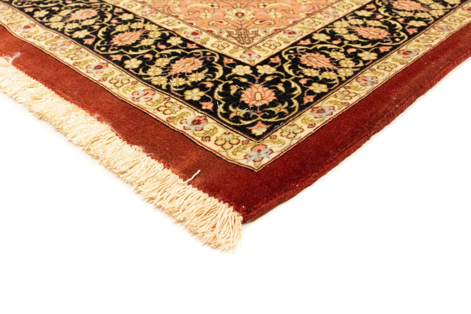 Persisk matta - Ghom - 154 x 107 cm - beige