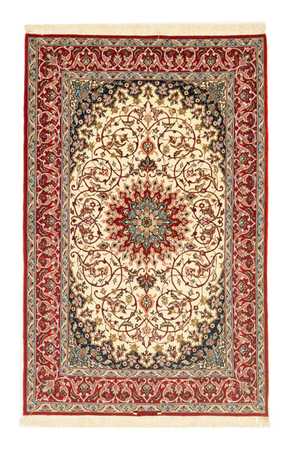 Dywan perski - Isfahan - Premium - 170 x 109 cm - beżowy