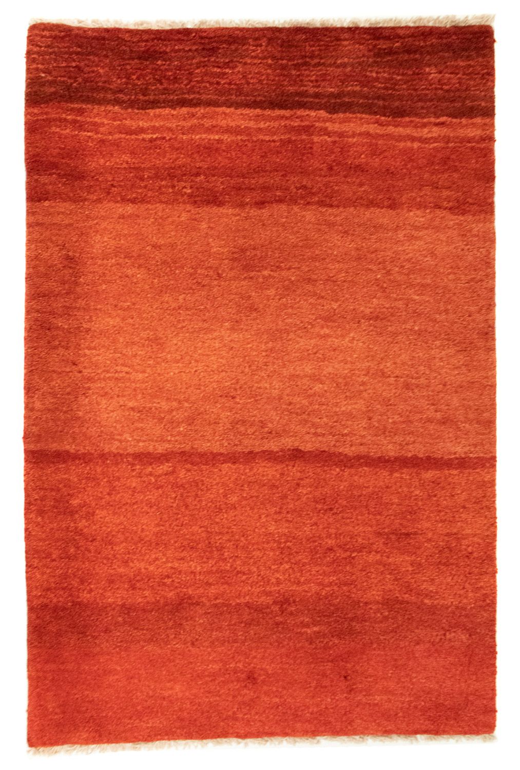 Alfombra Gabbeh - Persa - 130 x 81 cm - rojo