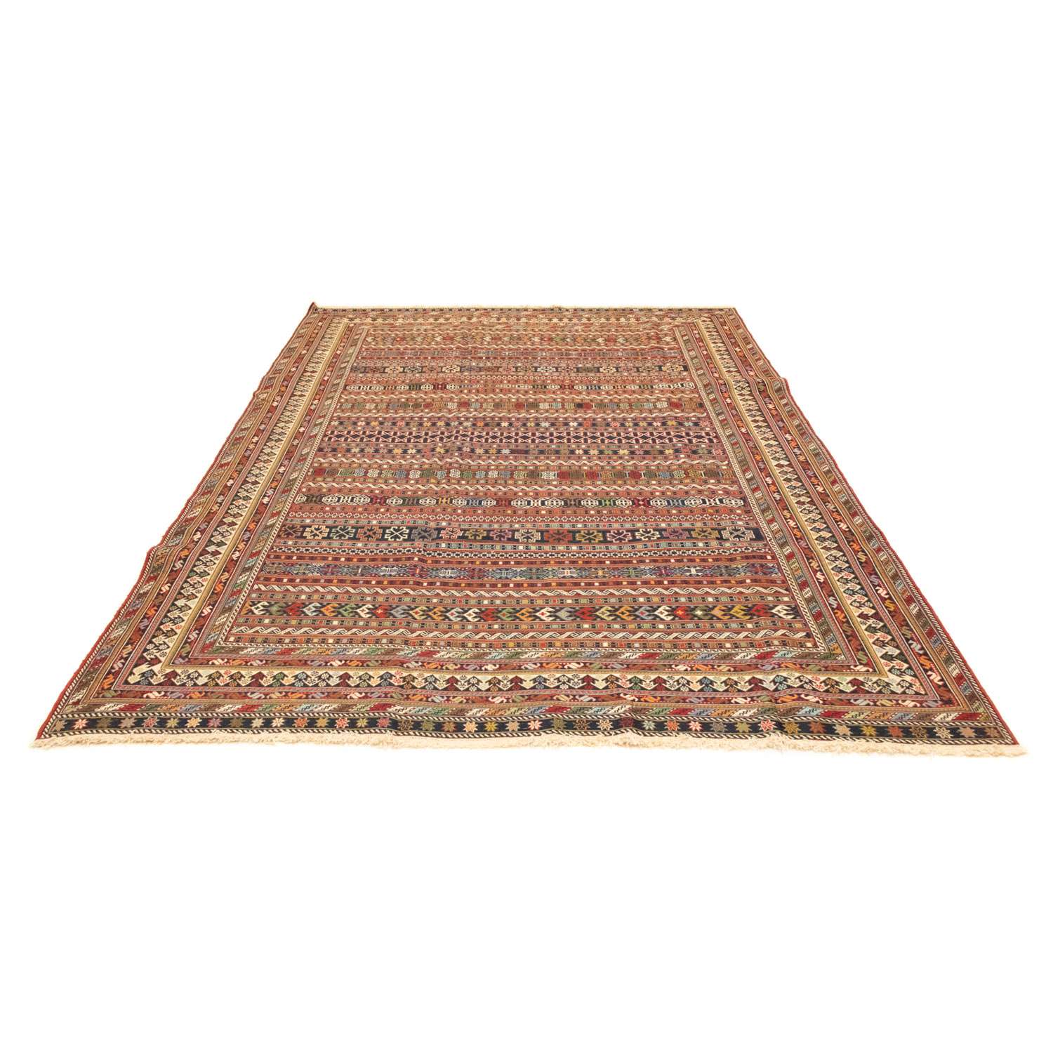 Perski dywan - Nomadyczny - 287 x 194 cm - wielokolorowy