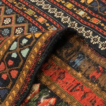 Tapis persan - Nomadic - 284 x 194 cm - multicolore