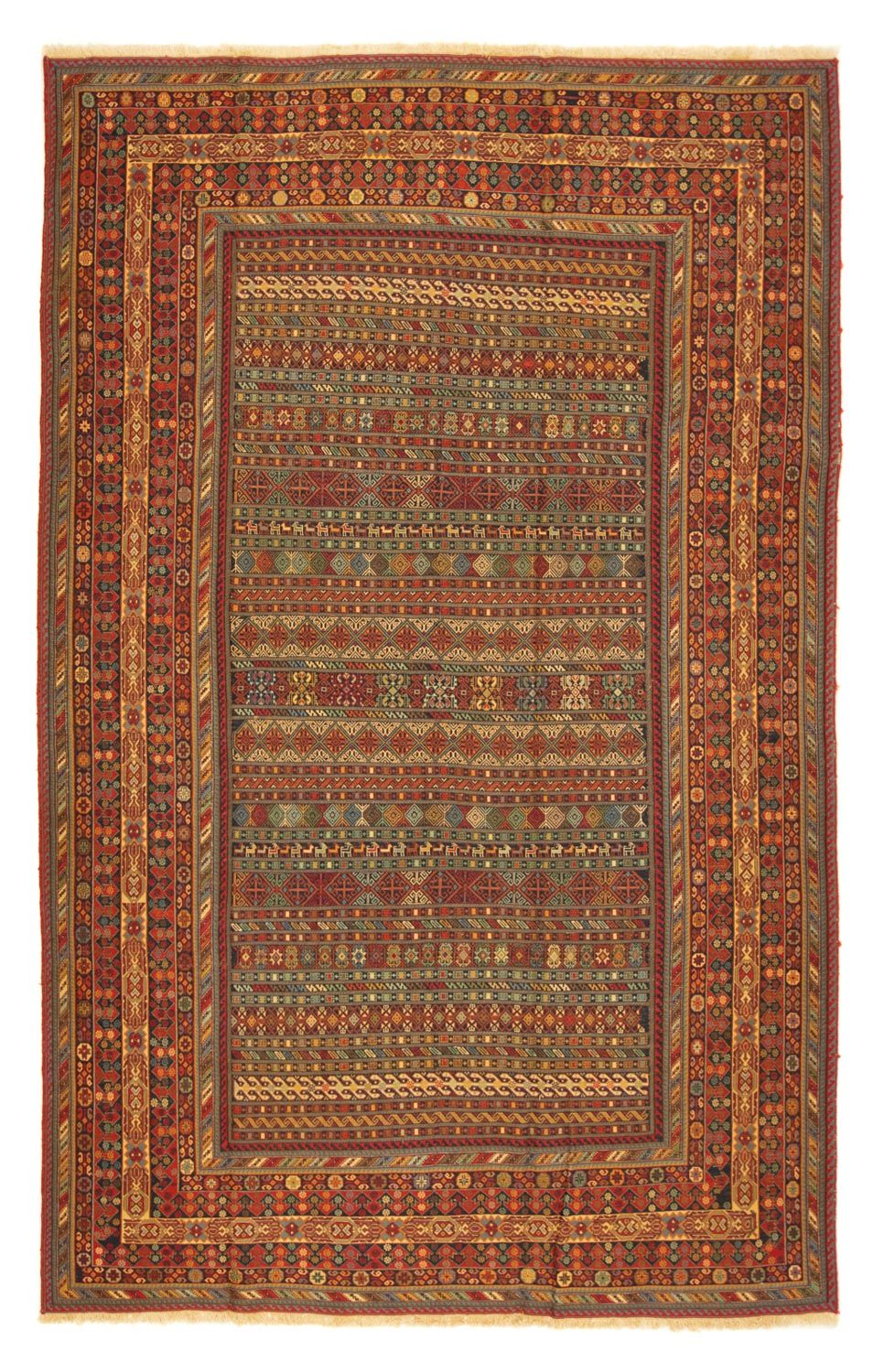 Tapete Persa - Nomadic - 297 x 195 cm - multicolorido