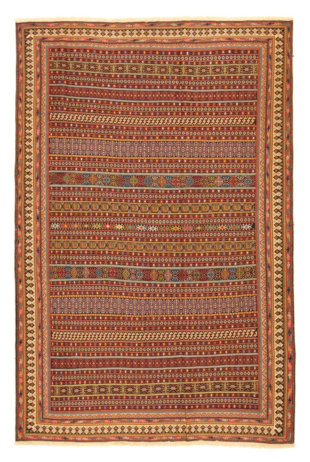 Alfombra persa - Nómada - 287 x 192 cm - multicolor