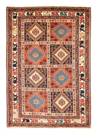 Perser Rug - Nomadic - 208 x 145 cm - multicolored