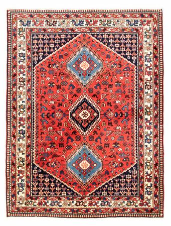 Perser Rug - Nomadic - 228 x 138 cm - red