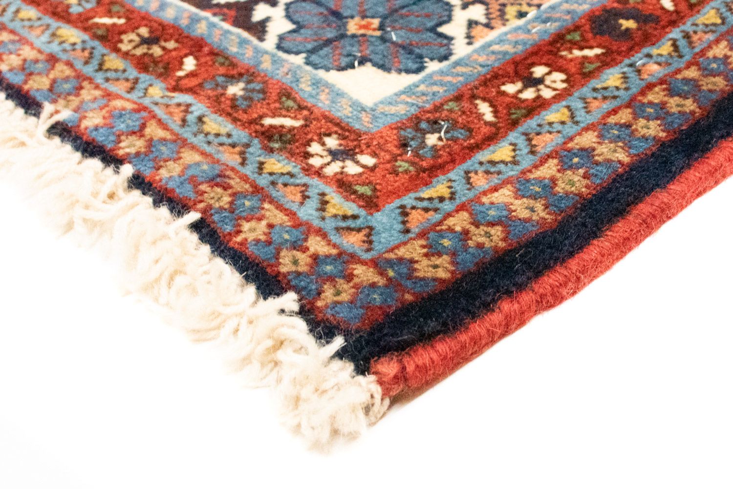 Tapis persan - Nomadic - 223 x 140 cm - rouge