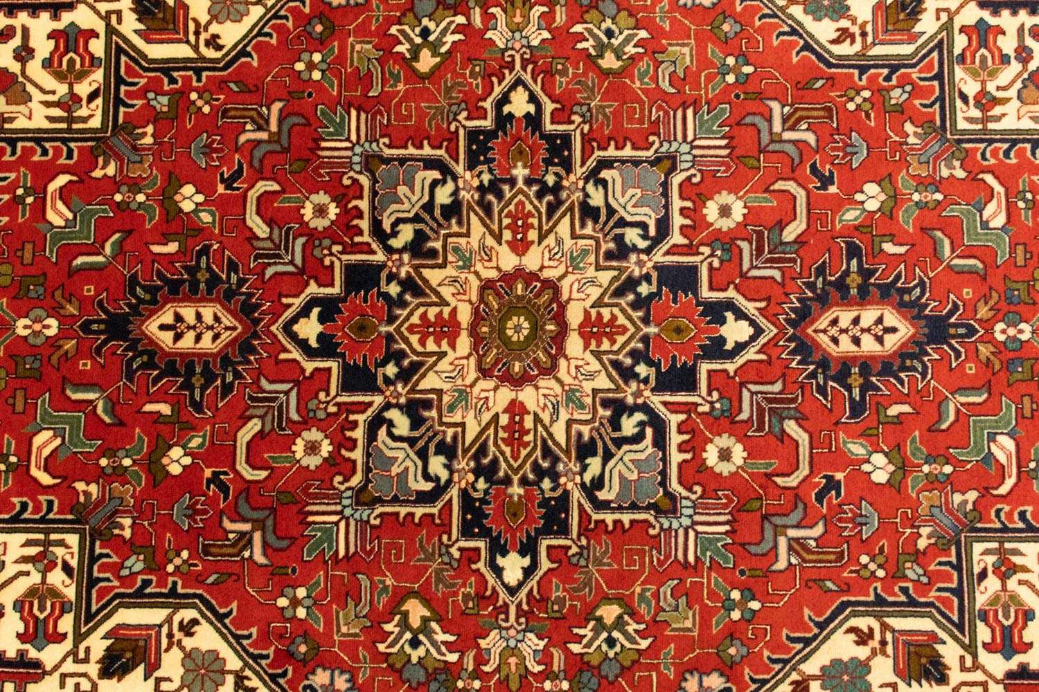 Persisk matta - Tabriz - Royal - 162 x 102 cm - röd