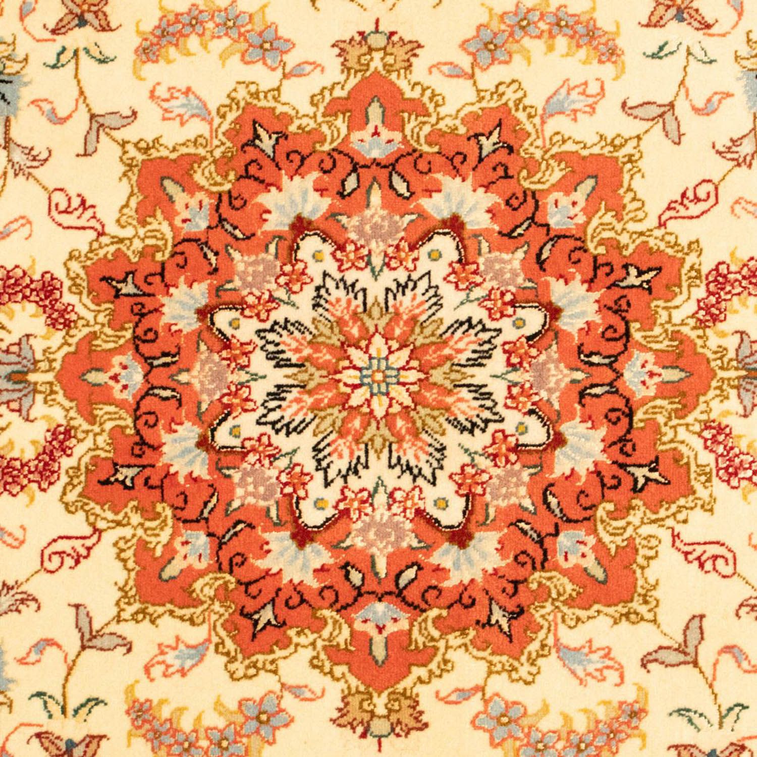 Persisk tæppe - Tabriz - Royal - 152 x 100 cm - beige