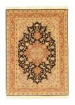 Tapis persan - Tabriz - Royal - 142 x 100 cm - noir