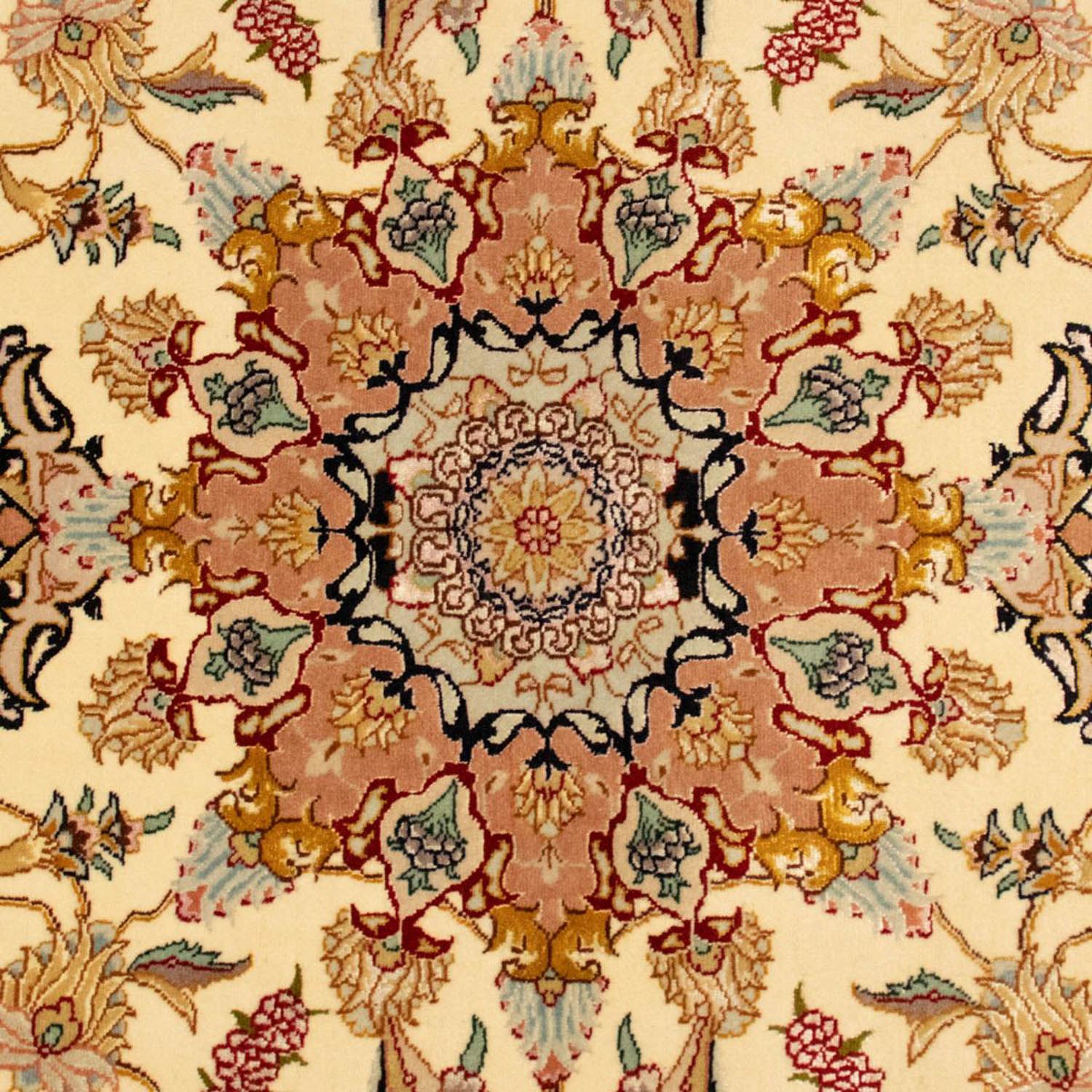 Tapis persan - Tabriz - Royal - 150 x 101 cm - beige