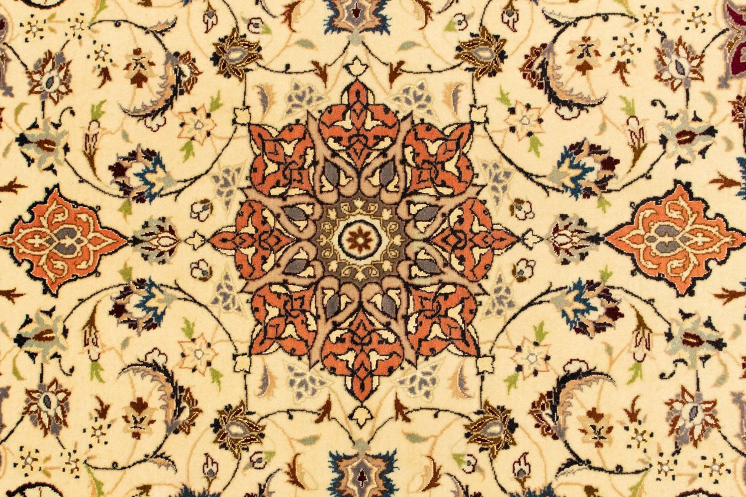 Persisk matta - Tabriz - Royal - 151 x 102 cm - beige