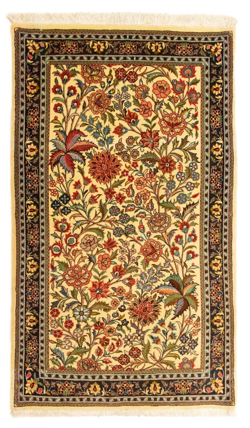 Tapis persan - Ghom - 128 x 77 cm - beige