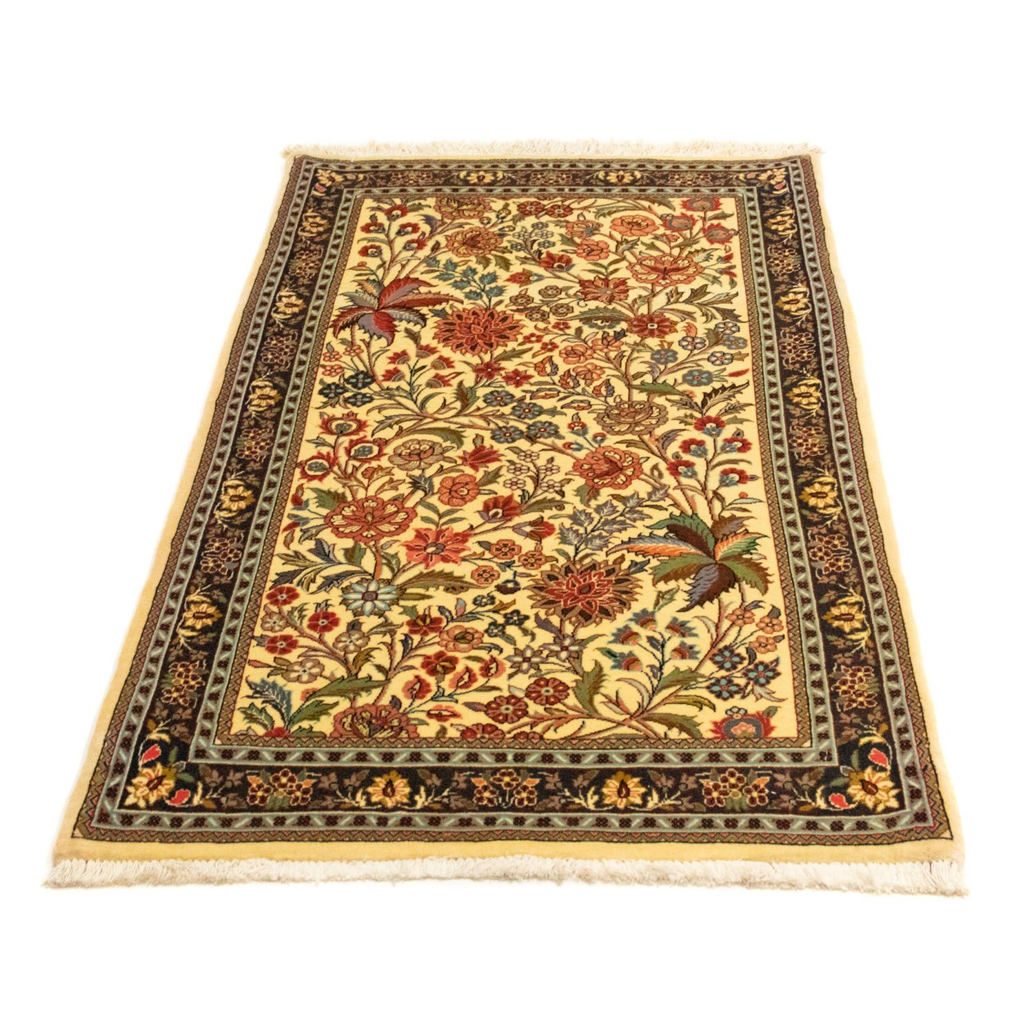 Persisk teppe - Ghom - 128 x 77 cm - beige