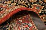 Perský koberec - Ghom - 151 x 103 cm - černá