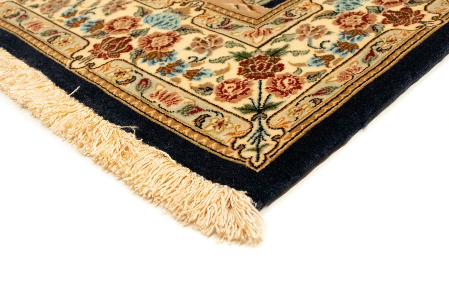 Tapis persan - Ghom - 154 x 100 cm - noir