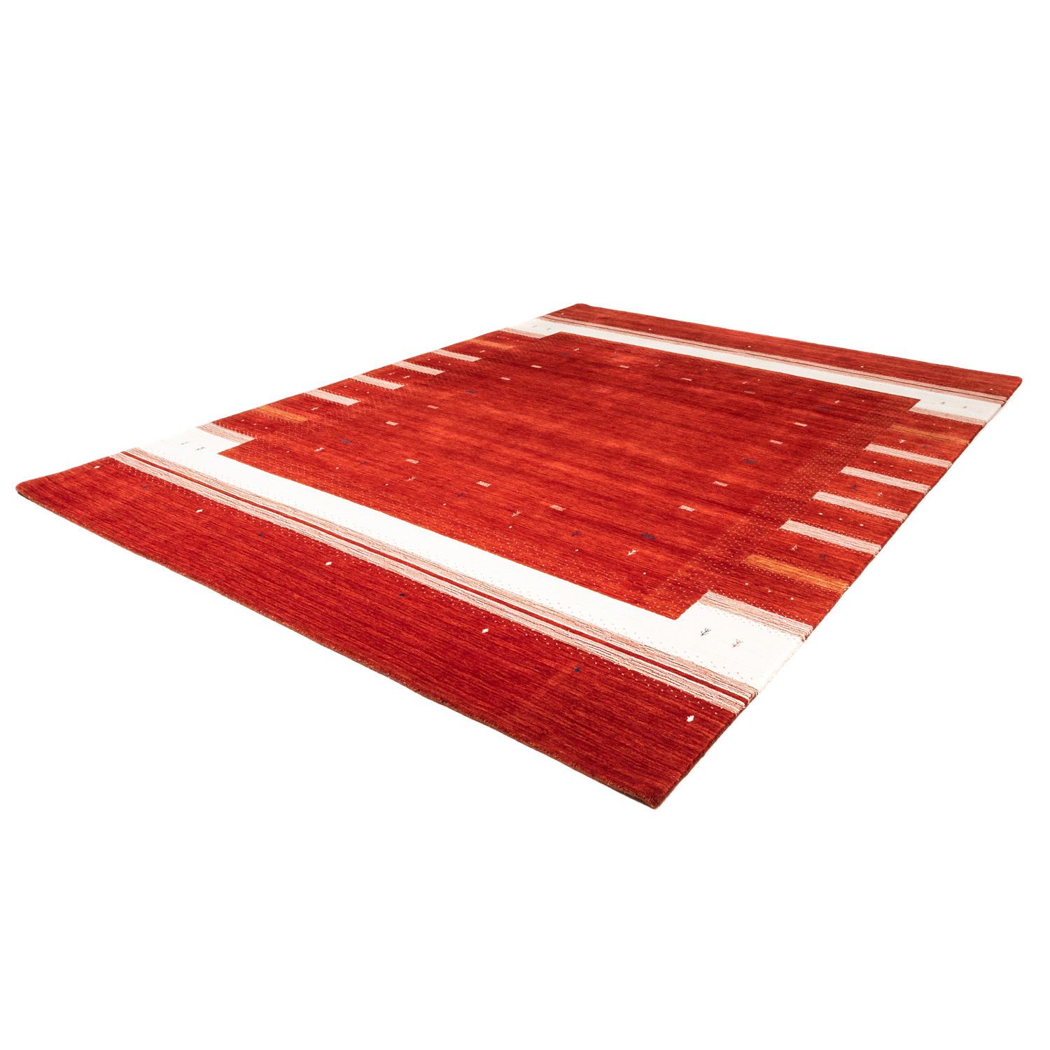 Tapete Gabbeh - Loribaft Persa - 346 x 255 cm - vermelho