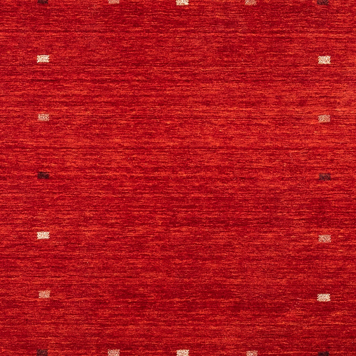 Alfombra Gabbeh - Loribaft Persa - 303 x 203 cm - rojo