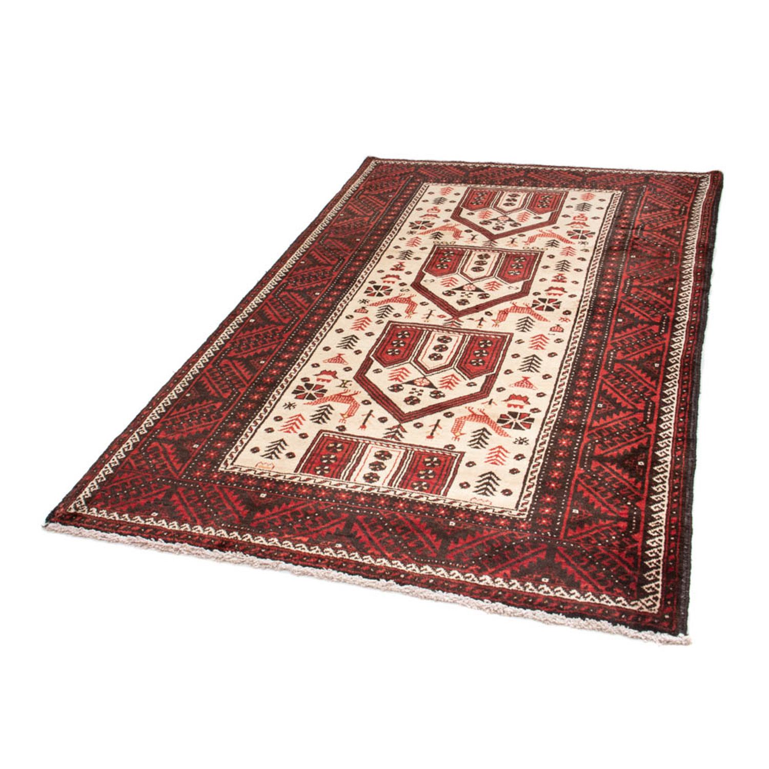 Persisk matta - Nomadic - 198 x 121 cm - beige