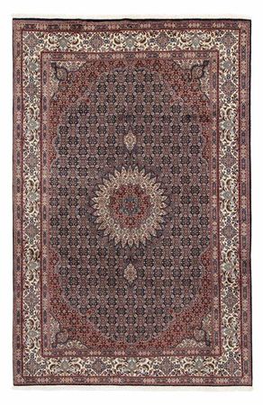 Tapis persan - Classique - 298 x 198 cm - bleu foncé