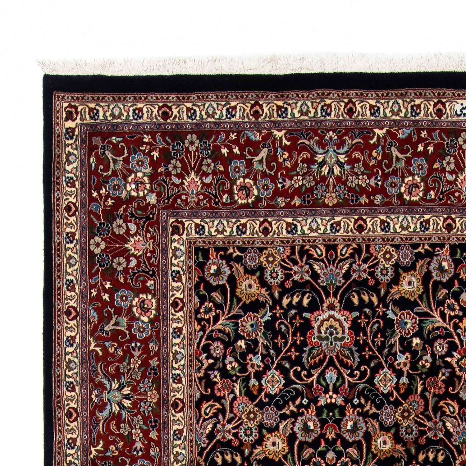 Persisk teppe - klassisk - 295 x 200 cm - mørkeblå