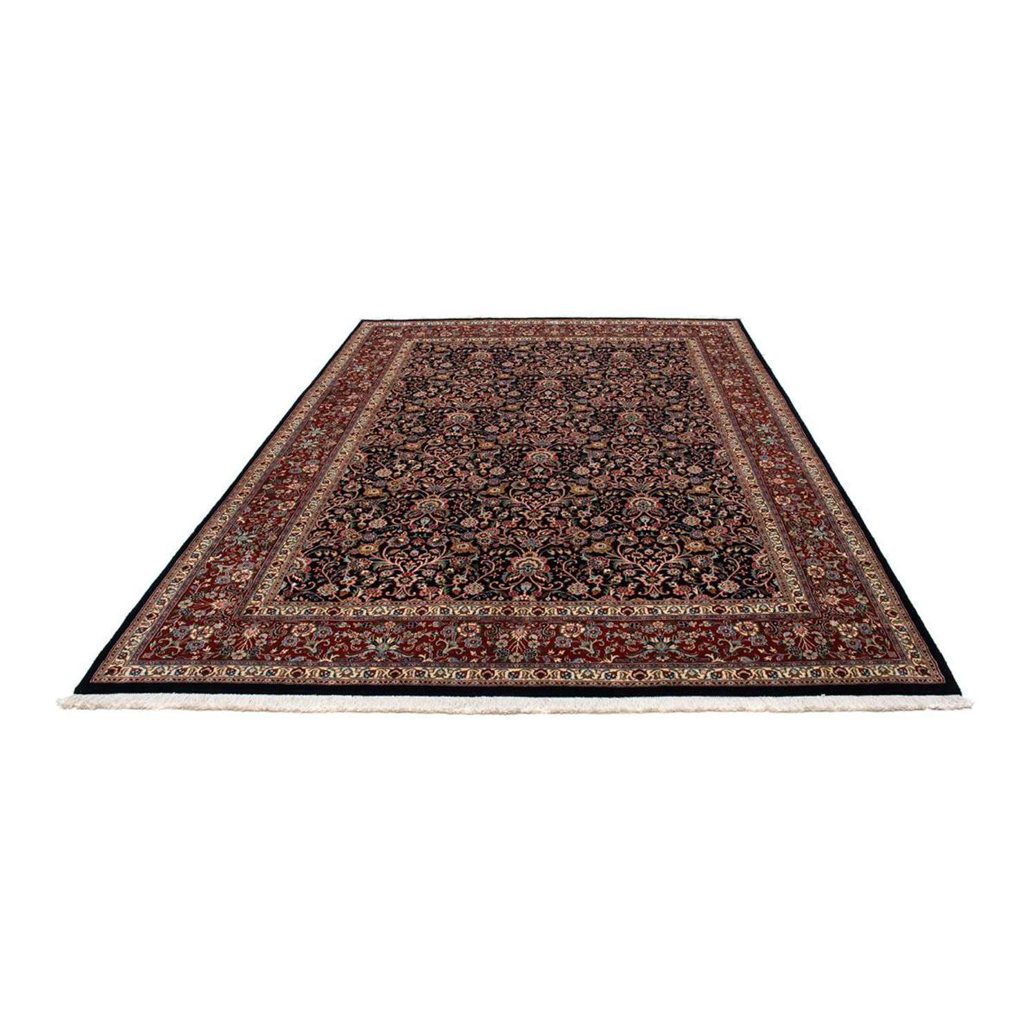 Persisk teppe - klassisk - 295 x 200 cm - mørkeblå