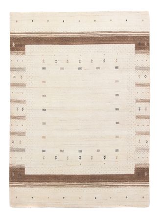 Tapis Gabbeh - Loribaft Persan - 201 x 144 cm - beige