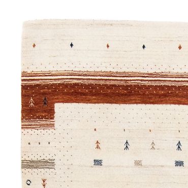 Gabbeh Rug - Loribaft Perser - 200 x 143 cm - beige