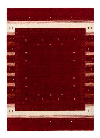 Tapis Gabbeh - Loribaft Persan - 240 x 172 cm - rouge