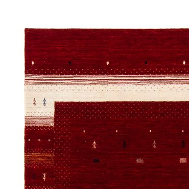 Tapete Gabbeh - Loribaft Persa - 240 x 172 cm - vermelho