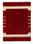 Gabbeh Rug - Loribaft Perser - 204 x 142 cm - red