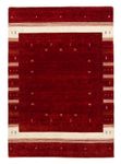 Tapis Gabbeh - Loribaft Persan - 203 x 141 cm - rouge