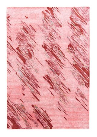 Alfombra de diseño - 200 x 140 cm - rosa