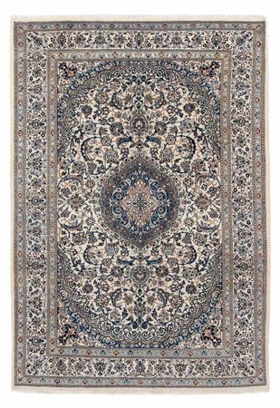 Perzisch tapijt - Nain - 297 x 199 cm - beige