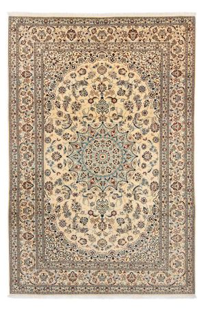 Tapis persan - Nain - 299 x 199 cm - beige