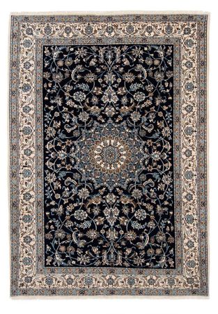 Alfombra persa - Nain - 290 x 201 cm - negro