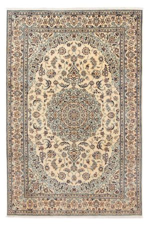 Tapis persan - Nain - 293 x 199 cm - beige