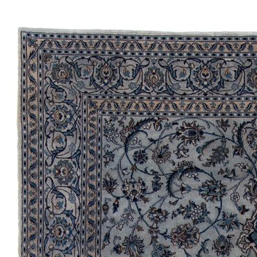 Perser Rug - Nain - 294 x 198 cm - sea blue