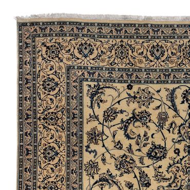 Tapis persan - Nain - Royal - 300 x 248 cm - beige