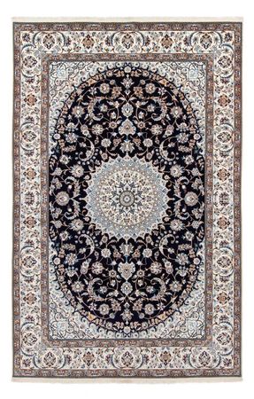 Alfombra Persa - Nain - Real - 306 x 203 cm - negro