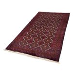 Tappeto corsia Tappeto Belutsch - 197 x 107 cm - rosso scuro