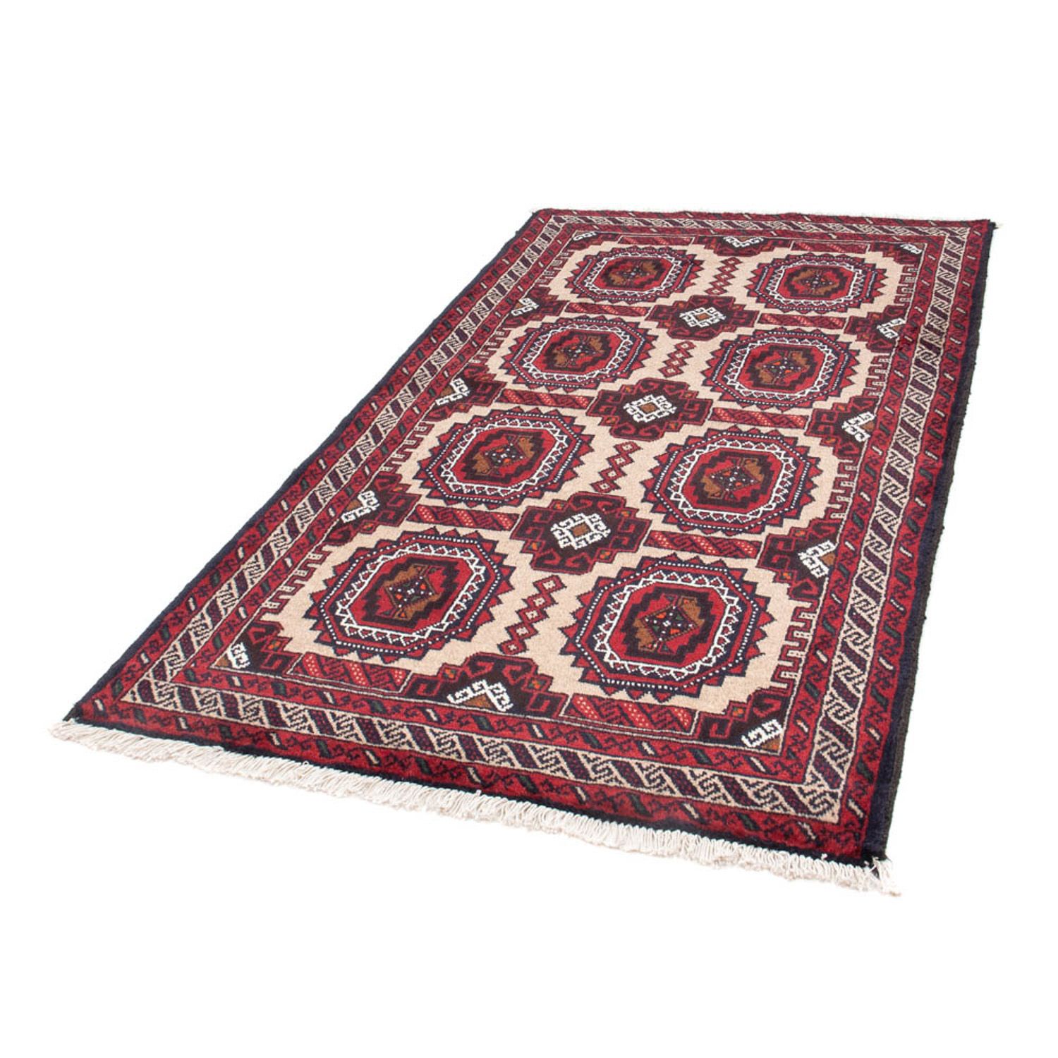 Tappeto corsia Tappeto Belutsch - 192 x 103 cm - rosso