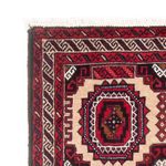 Loper Baluch tapijt - 192 x 103 cm - rood