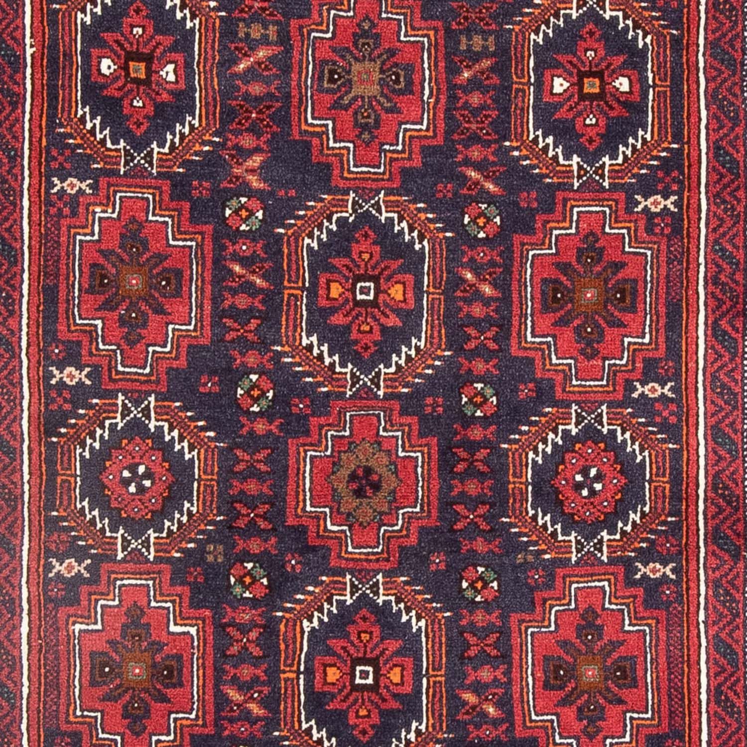 Tappeto corsia Tappeto Belutsch - 188 x 100 cm - rosso