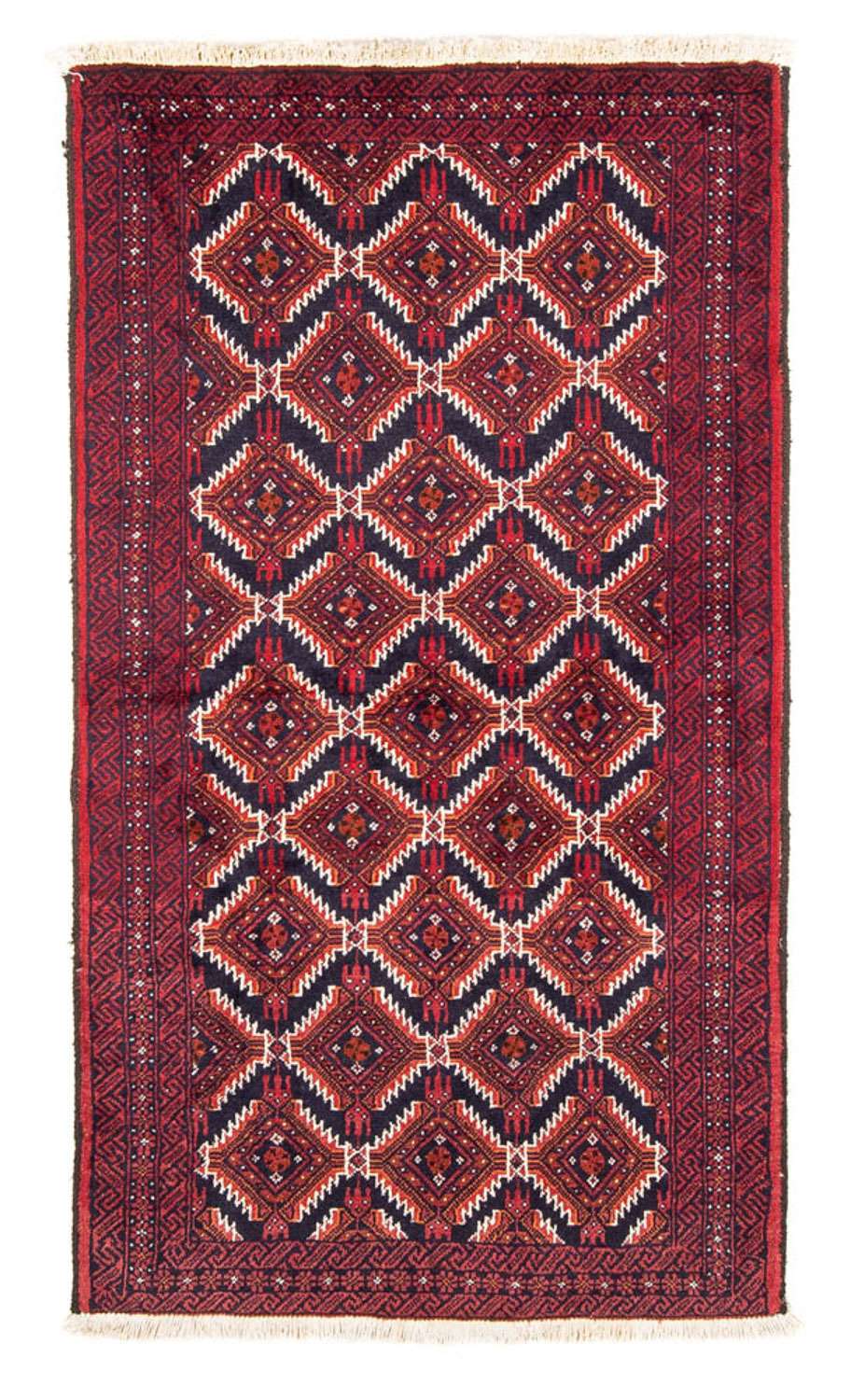 Loper Baluch tapijt - 175 x 94 cm - rood