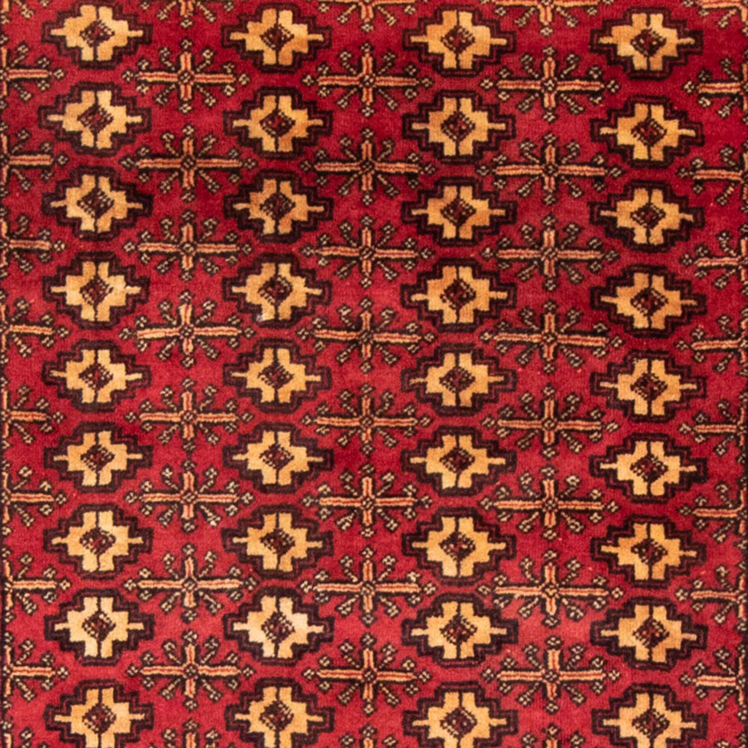 Løber Baluch-tæppe - 200 x 106 cm - rød