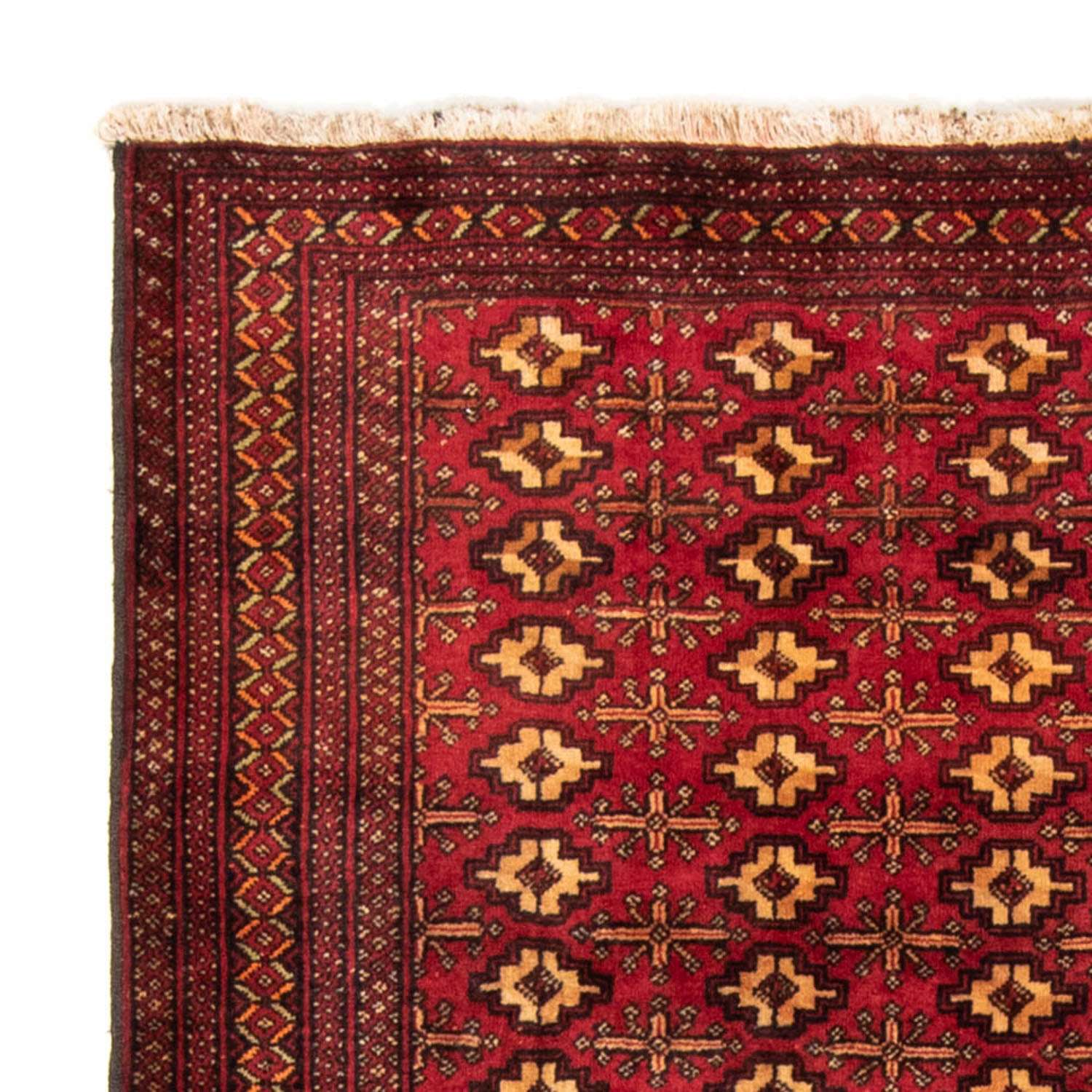 Runner Balúčský koberec - 200 x 106 cm - červená
