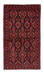 Tapis de couloir Tapis Belutsch - 199 x 105 cm - rouge